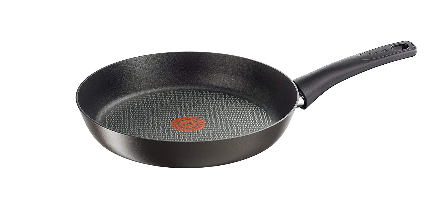 Tefal Chef Delight Frying Pan With Thermo-Spot Heat Indicator, Black, 22 Cm