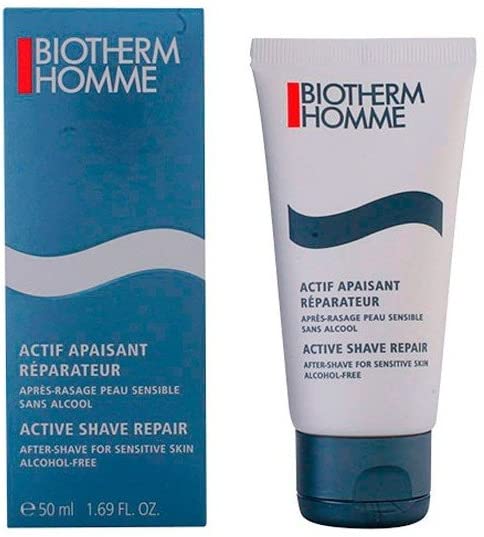 Biotherm Homme Actif Apaisant Reparateur – After Shave Emulsion Light and Alcohol Free for Sensitive Skin