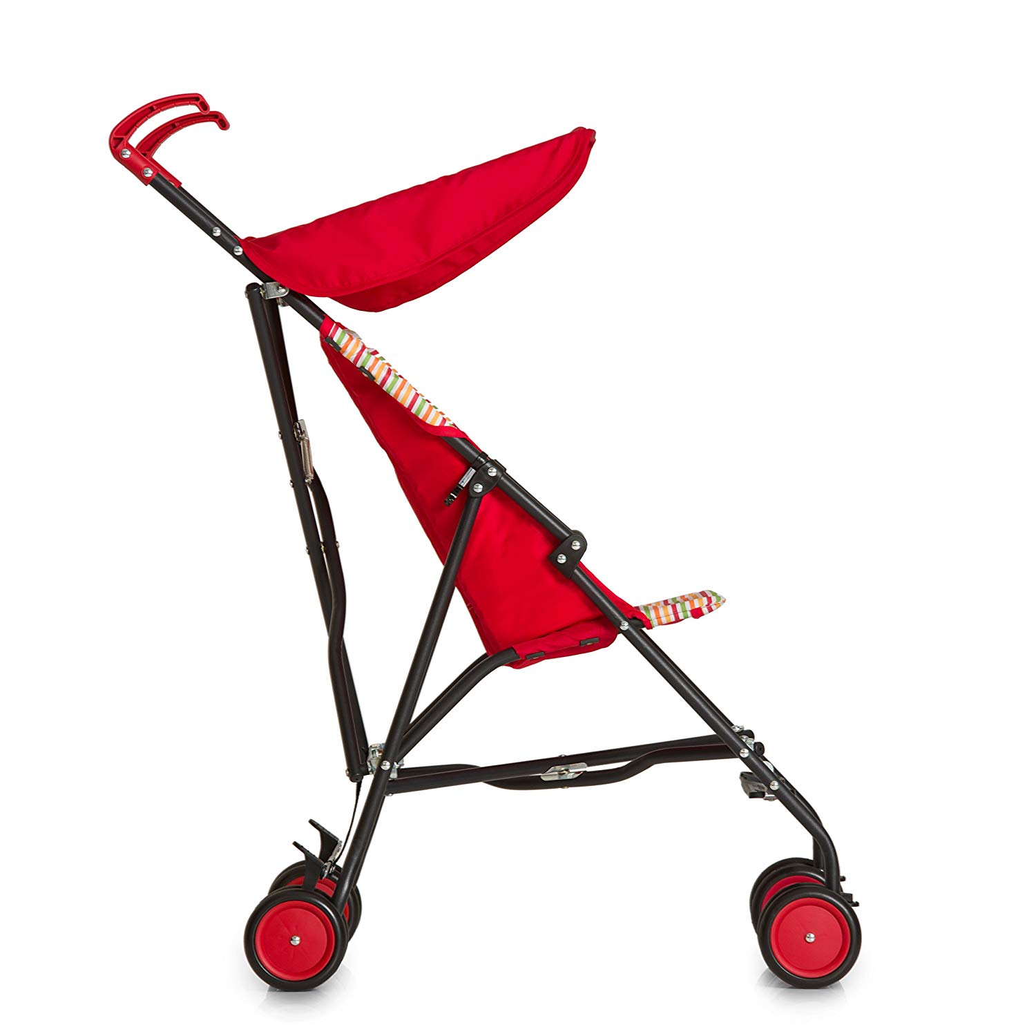 Hauck Sun Plus Disney Pooh Spring Brights Red Small Folding Pushchair for Children from 6 Months to 15 kg