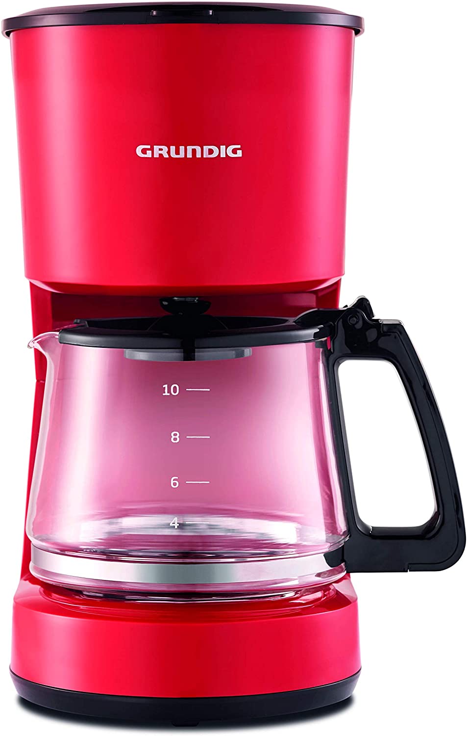 Grundig KM 4620 R Coffee Maker 900 W 10 Cups (1.25 L) Red