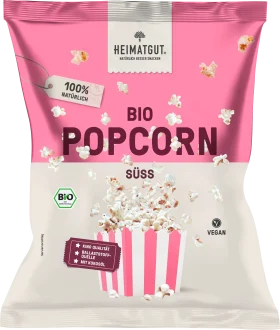 Heimatgut Sweet popcorn, 90 g
