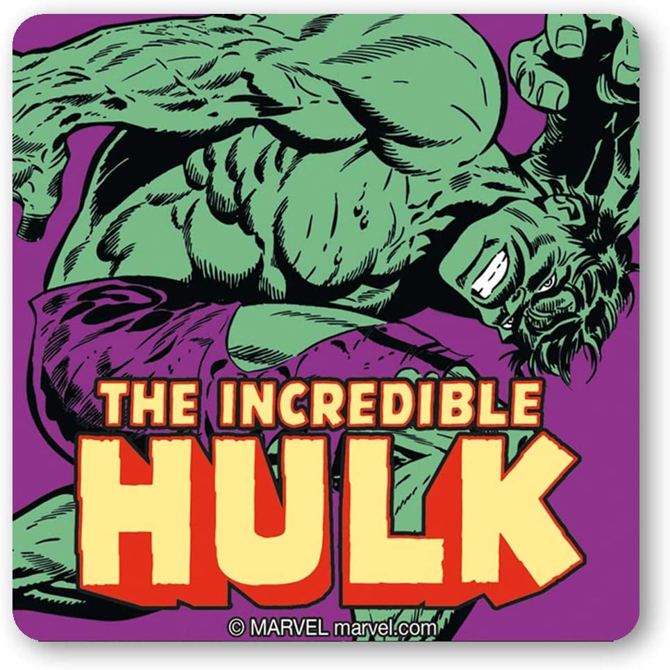 The Incredible Hulk Superhero Light Official Comics Drinks Coaster Gift
