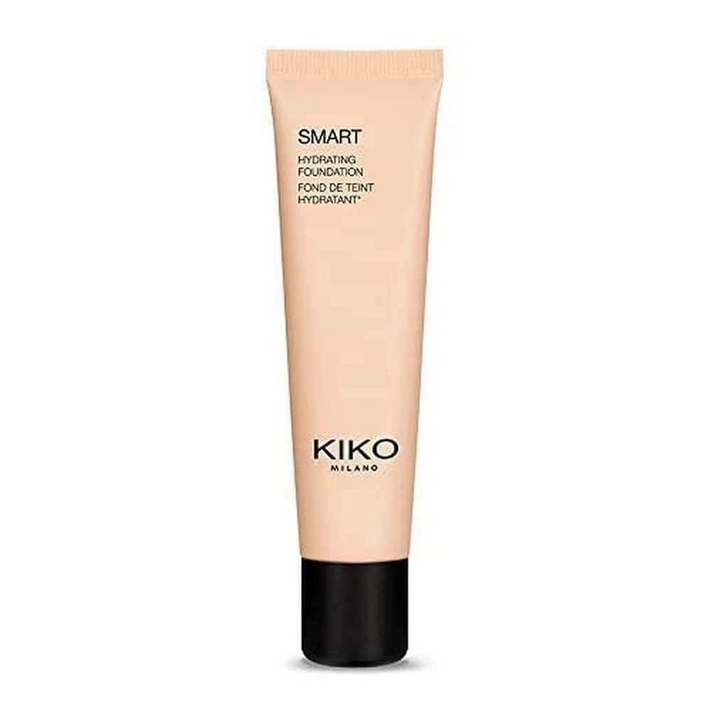 KIKO Milano Smart Hydrating Foundation 09 - Wb 30 | Moisturising and Balancing Liquid Foundation, beige ‎warm