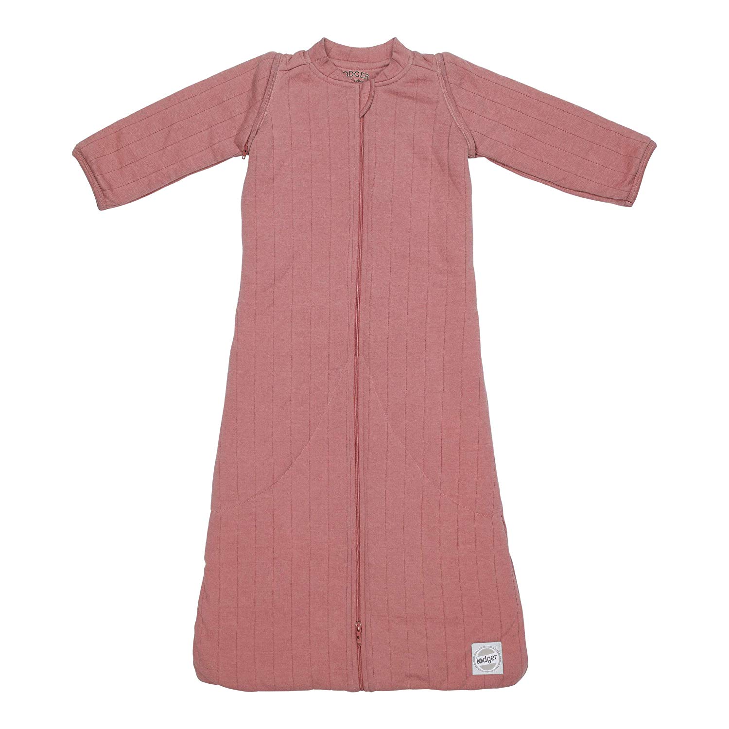 Lodger Hopper Baby Sleeping Bag with Sleeves - Dark Pink 86/98
