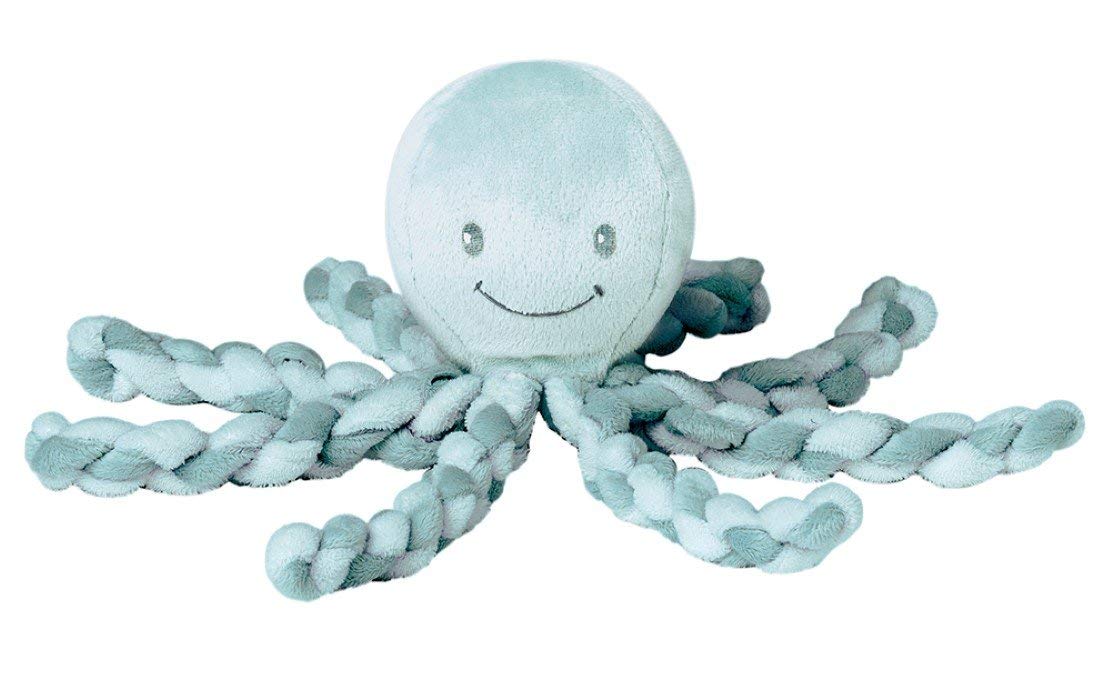 Nattou Octopus Soft Toy For Newborn And Precious Babies 23 Cm Green