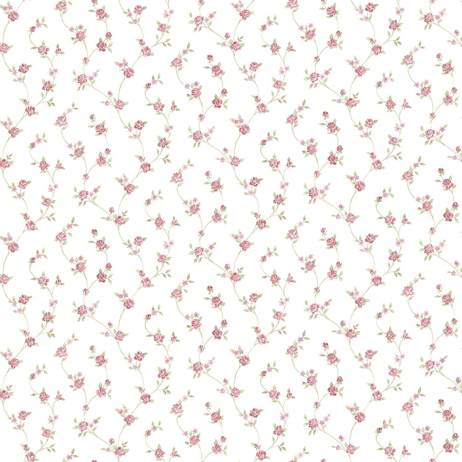 galerie-24 Non-Woven Wallpaper Floral Themes Essener G23283 Dusky Pink Flowers Floral 