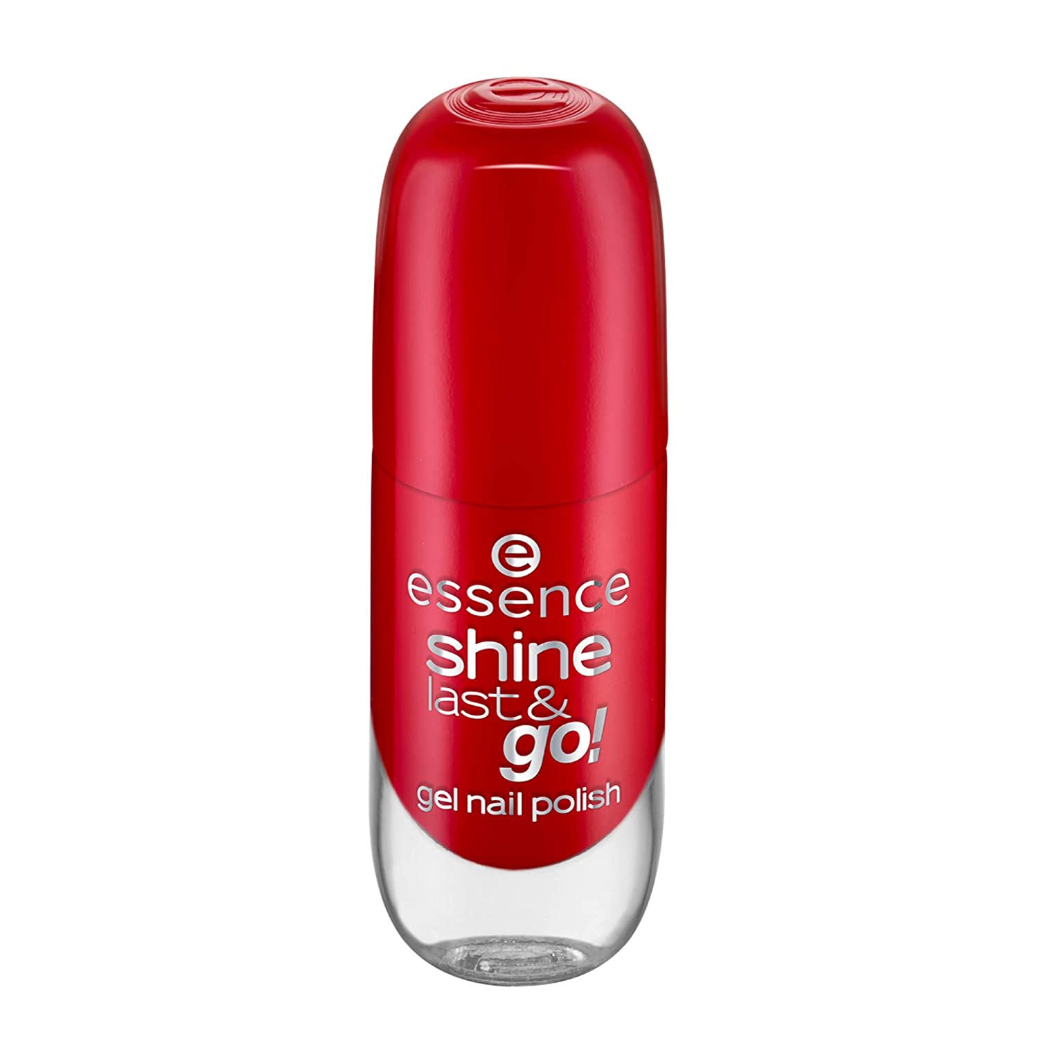 essence cosmetics essence shine last & go! Gel Nail Polish, Gel Polish, No. 16 Fame Fatal, Red, Gely, Shiny, No Acetone, Vegan, Microplastic Particles Free (8 ml), ‎16 fatal