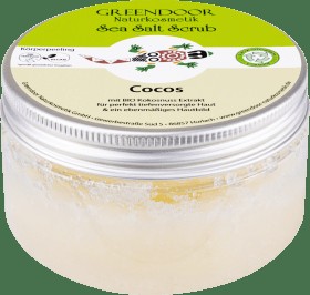 GREENDOOR Körperpeeling Sea Salt Scrub Cocos, 280 g