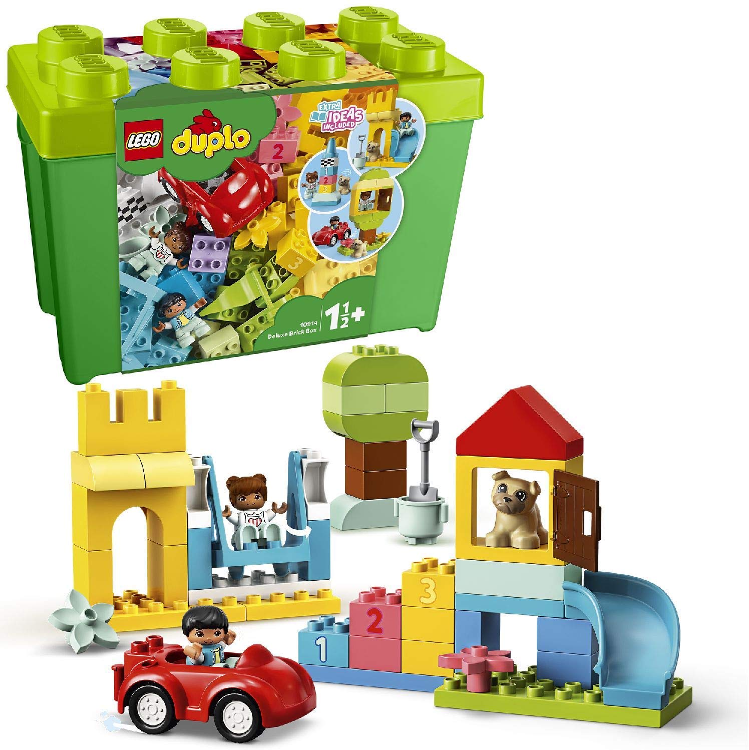 Lego 10914 Duplo Deluxe Stone Box Construction Kit With Storage Box, First 