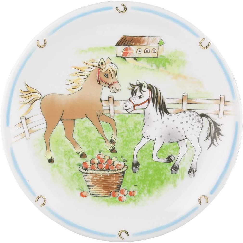 Seltmann Weiden Compact My Pony Breakfast Plate, Round, Multi-Coloured