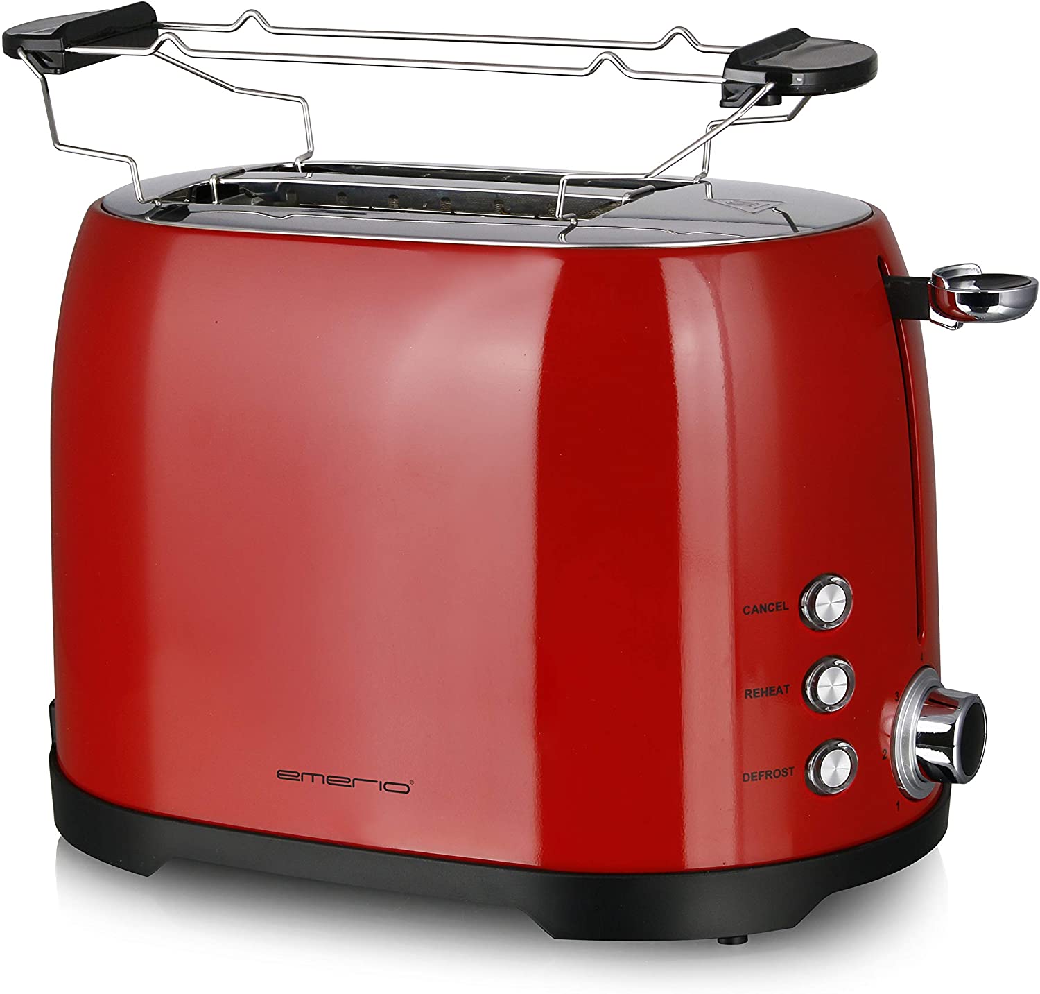 Emerio Kitchen Utensils Retro Red, Toaster, Retro Red