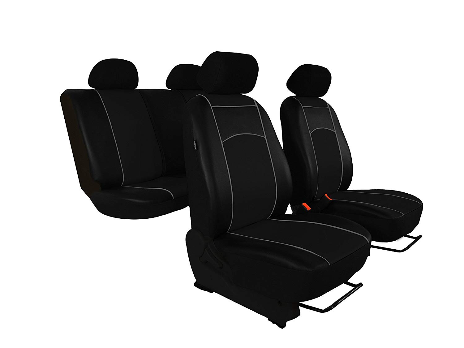 Exclusive Custom Seat Covers for Volvo XC60 I in Eco Leather 7 Colours 2016