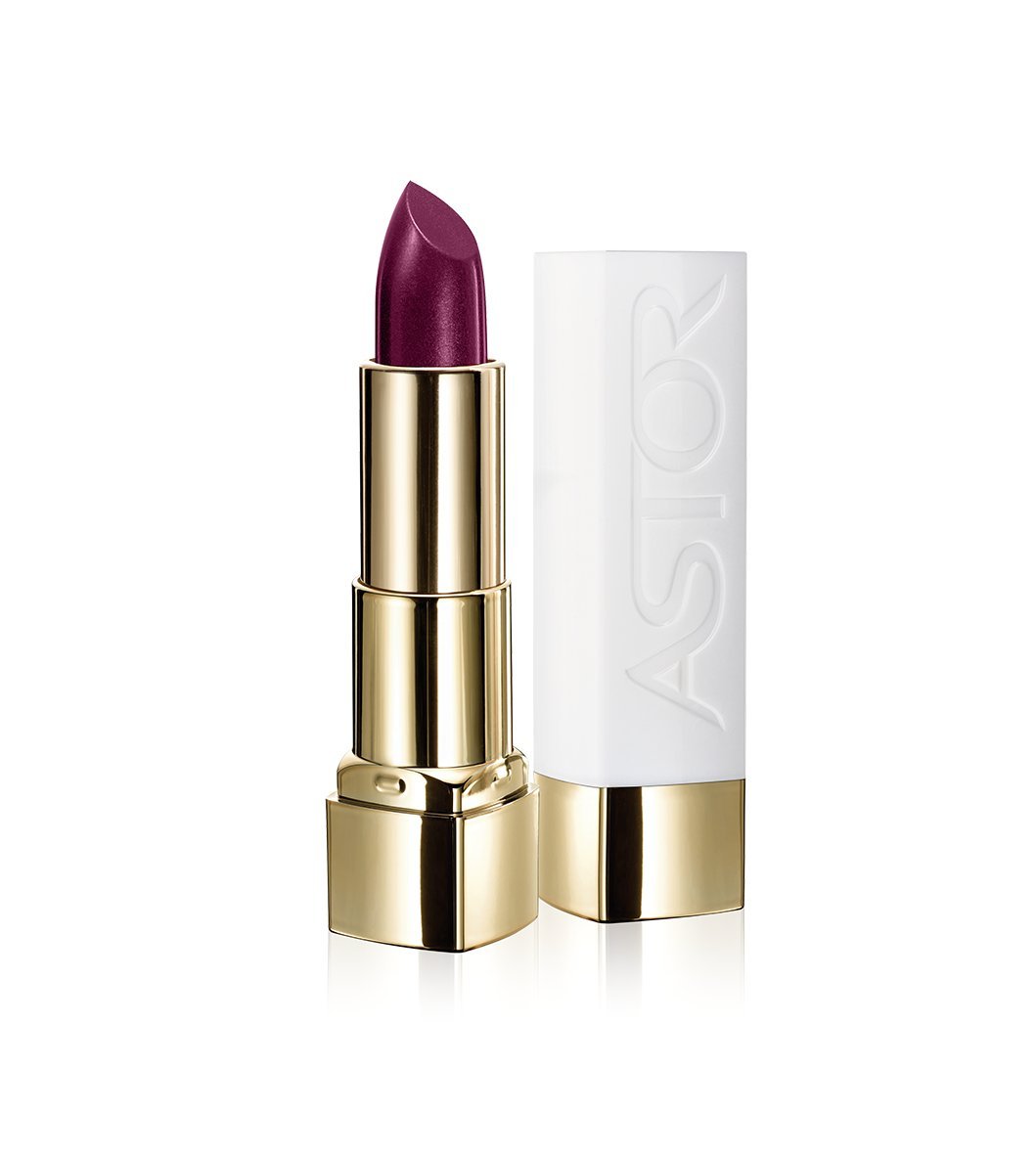 Astor Soft Sensation Color & Care Lipstick, Nourishing and Intense, 309 Hot Plum, 4 g