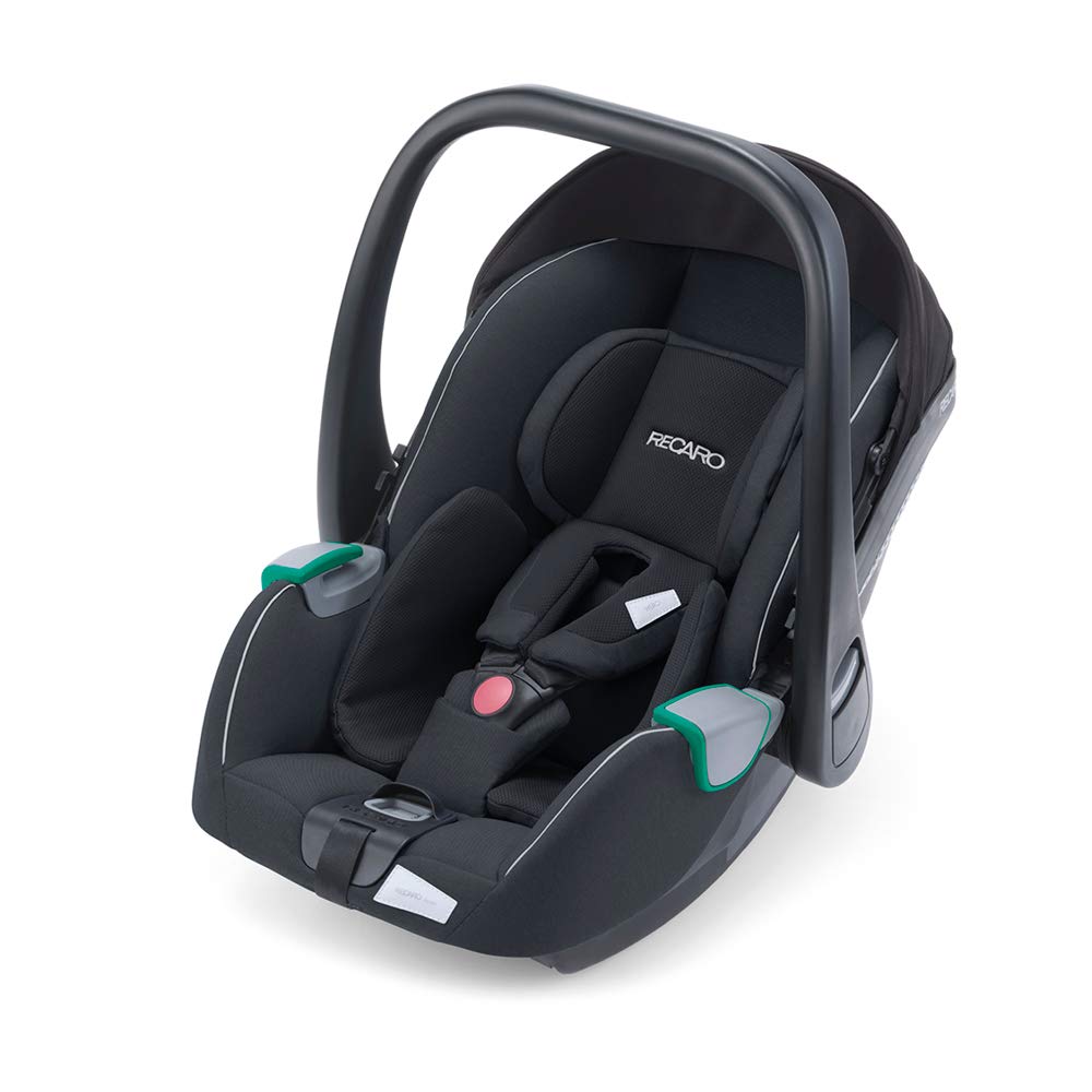 RECARO Kids, Avan, i-Size 40-83 cm, Baby Seat 0-13 kg, Compatible with Avan/Kio Base (i-Size), Use with Pram, Easy Installation, High Safety, Prime Mat Black