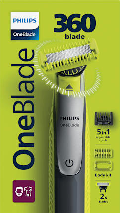 Electric Shaver, OneBlade 360 ​​Face & Body QP2834/23, 1 pc