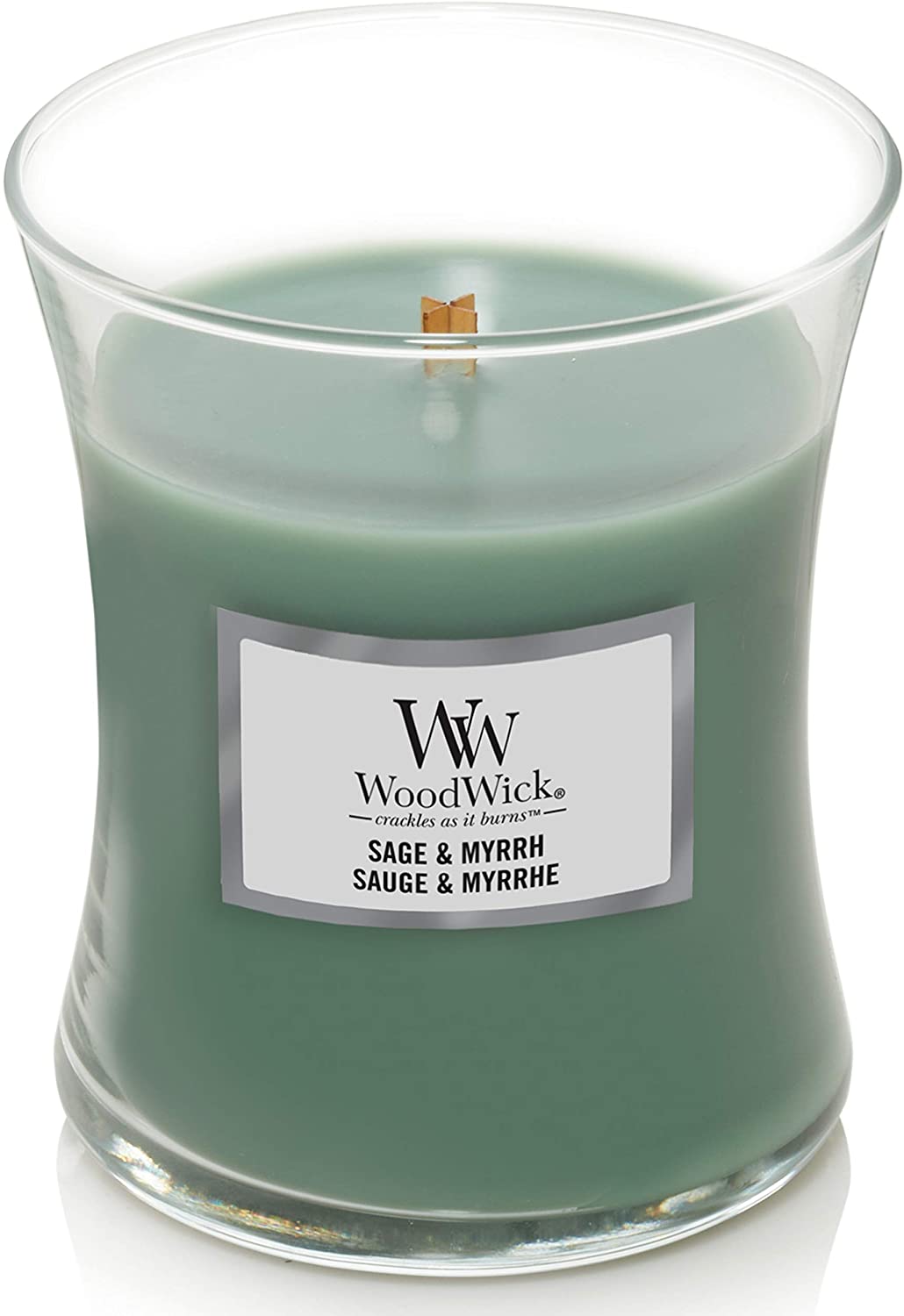 Woodwick Elliptical Scented Candle With Crinkle Wick