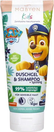 Children shower gel, shampoo & rinse 3-in-1 \ "Chase \", 180 ml