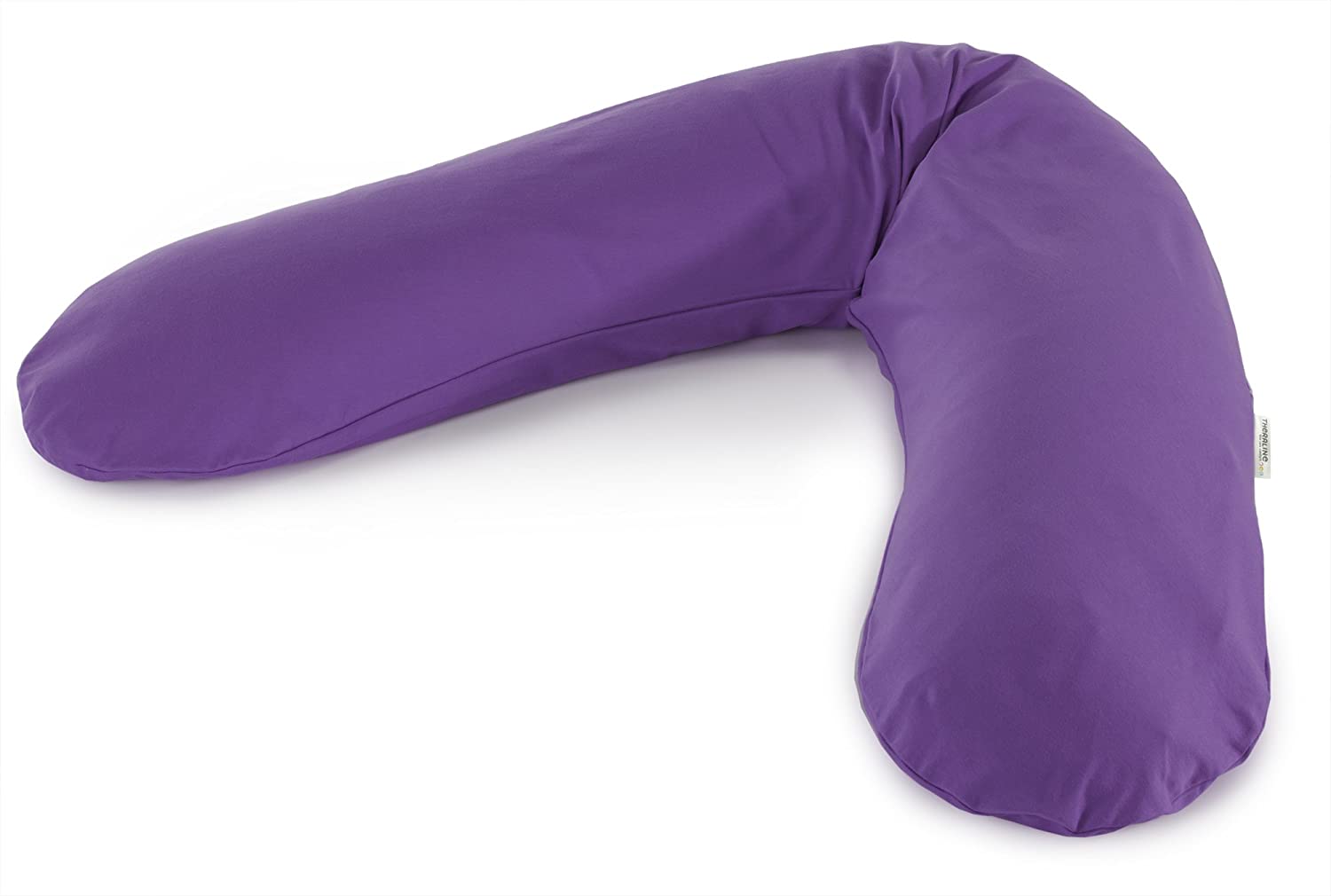 Replacement Cover For The Original Theraline Pregnancy And Nursing Pillow, 100% Cotton. Uni purple