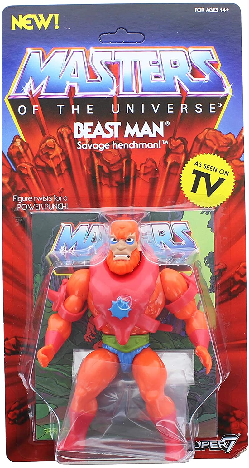Masters of the Universe Vintage Collection Wave 2 Beast Man Action Figure 1