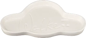 Porcelain plate \"Cloud 7\", cloud shape, white, 1 piece