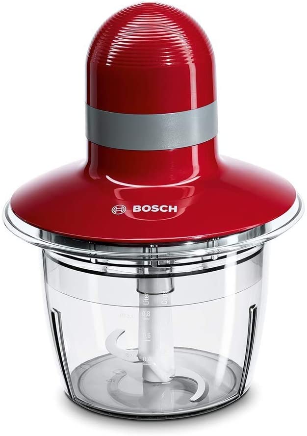 Bosch Hausgerate Bosch MMR08R2 Food Chopper, 400W, Red/Grey