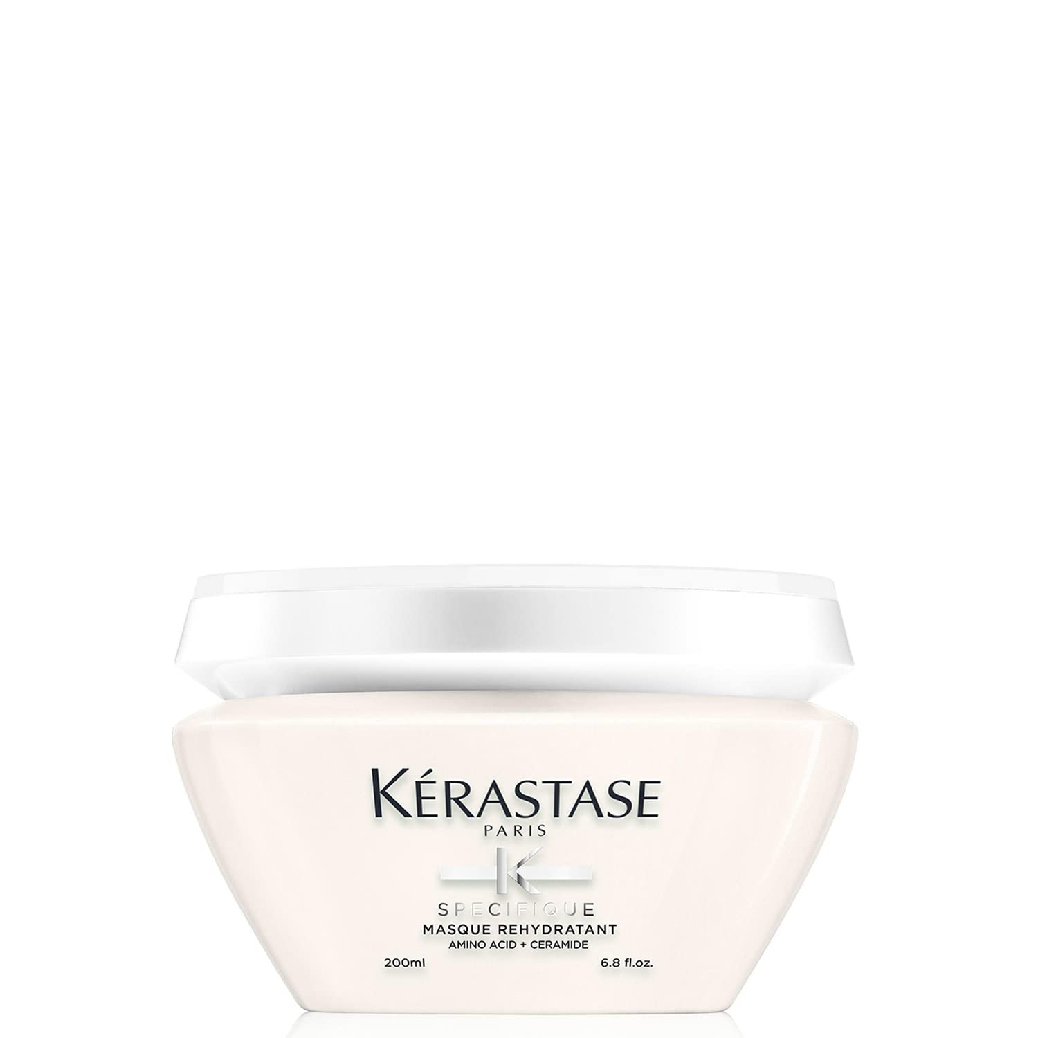 Loreal Professionnel Kérastase | Spécifique Divalent Hair Mask for Dry Lengths, Intensive Moisturising for More Shine and Suppleness, Masque Réhydrant, 200 ml