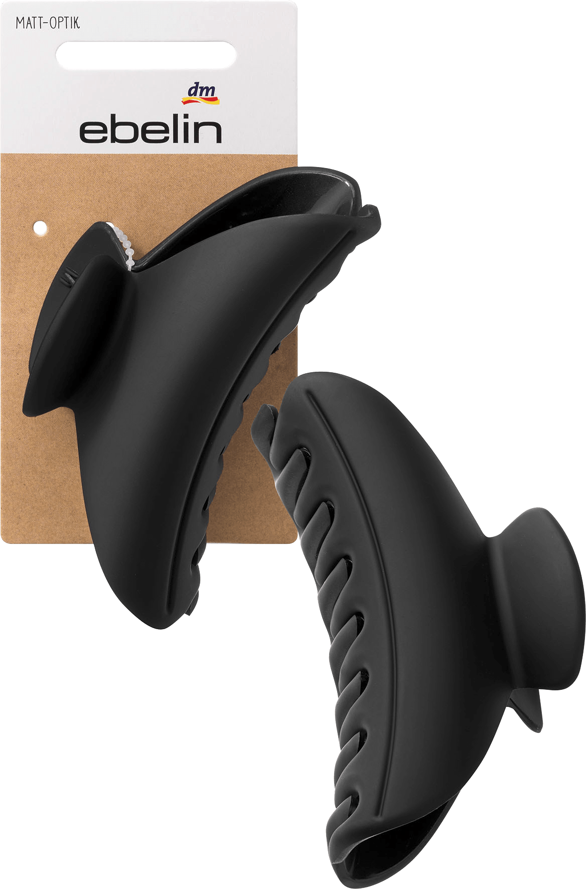 Hair Clip Black Matt-Optics, 1 Pc