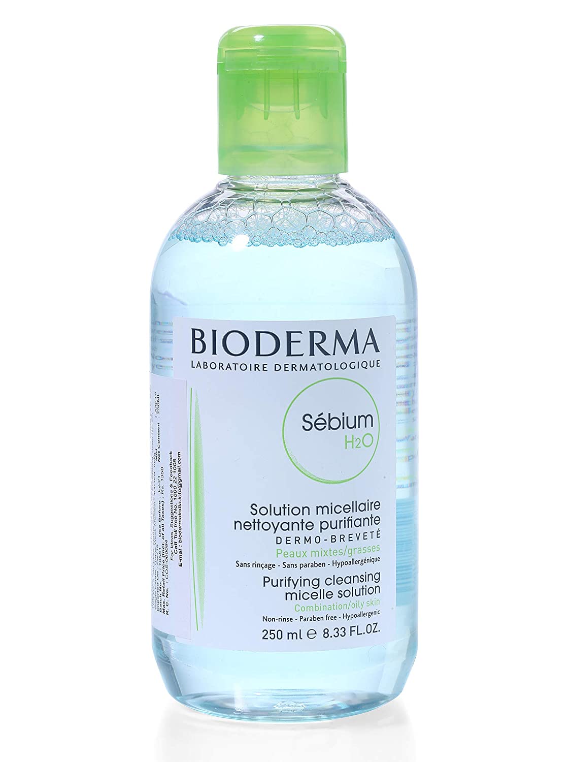 Bioderma Sebium H2O Solution Micellaire Netyante Purifiante 250 ml