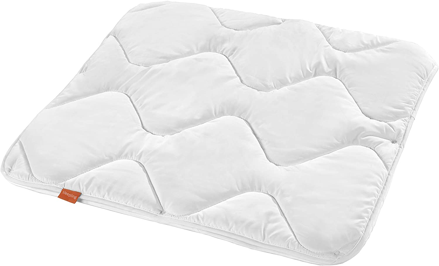 sleepling Sleeping baby blankets, baby blankets and pillow sets, white.