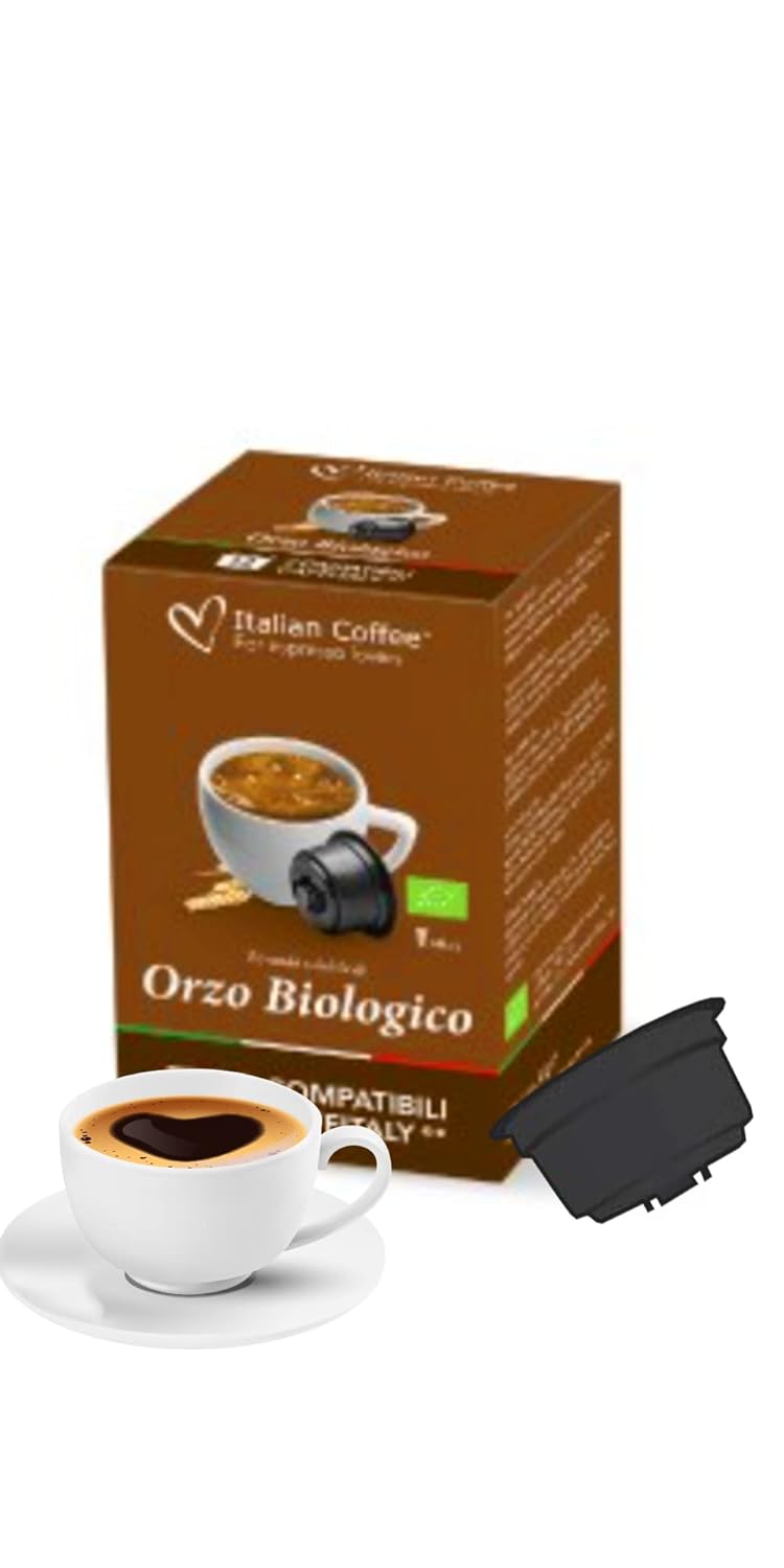 Barley Coffee (72 Capsules) Compatible with Tchibo Cafissimo - Caffitaly, Lot de 6 x 12 Capsules (72 portions tot) - la Capsuleria