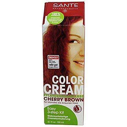 shop bio yumi Sante Herbal Hair Colour Black Cherry – Without Peroxide and Ammonia – Free from Artificial Colours – Vegan, ‎braun