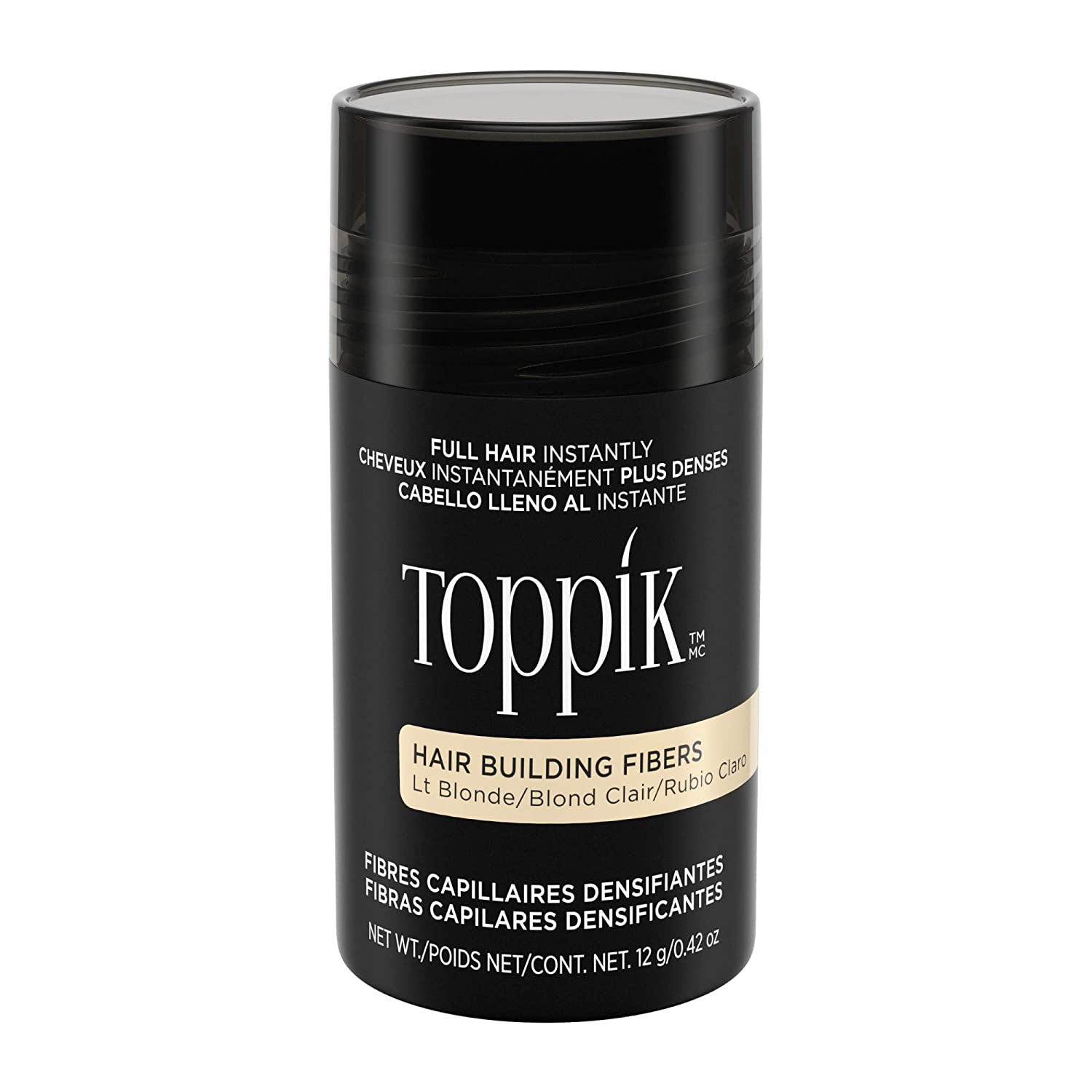 
 TOPPIK Hair Building Fibres Light Blonde 12 g, ‎light