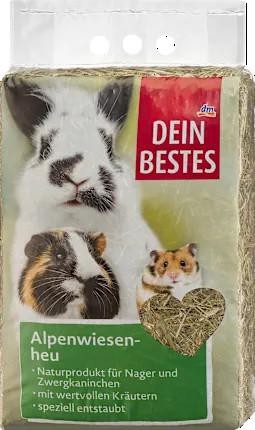 Rodent food Alpine meadow hay, 1 kg