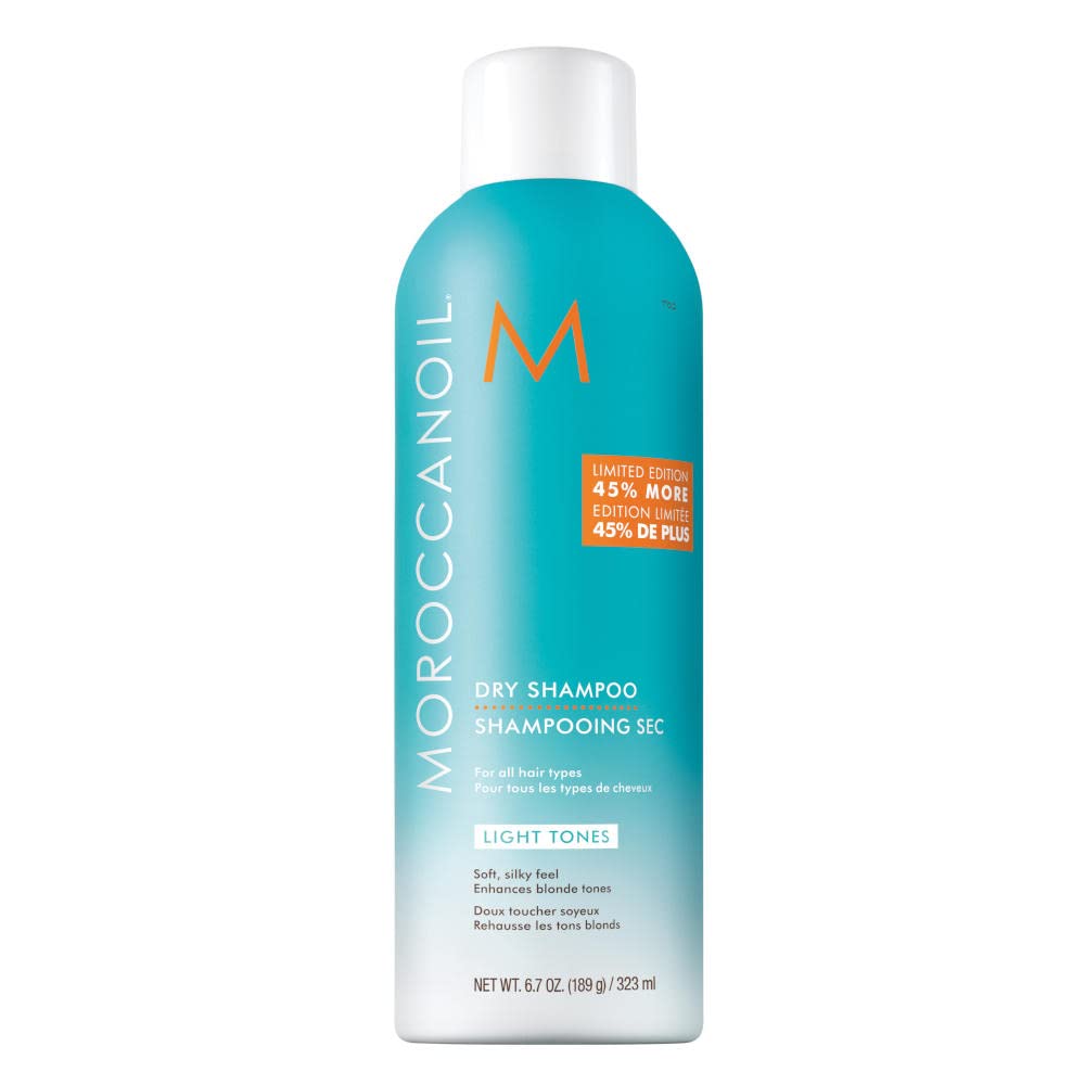 MOROCCANOIL Dry Shampoo Light Tones for Light Hair, 323 ml