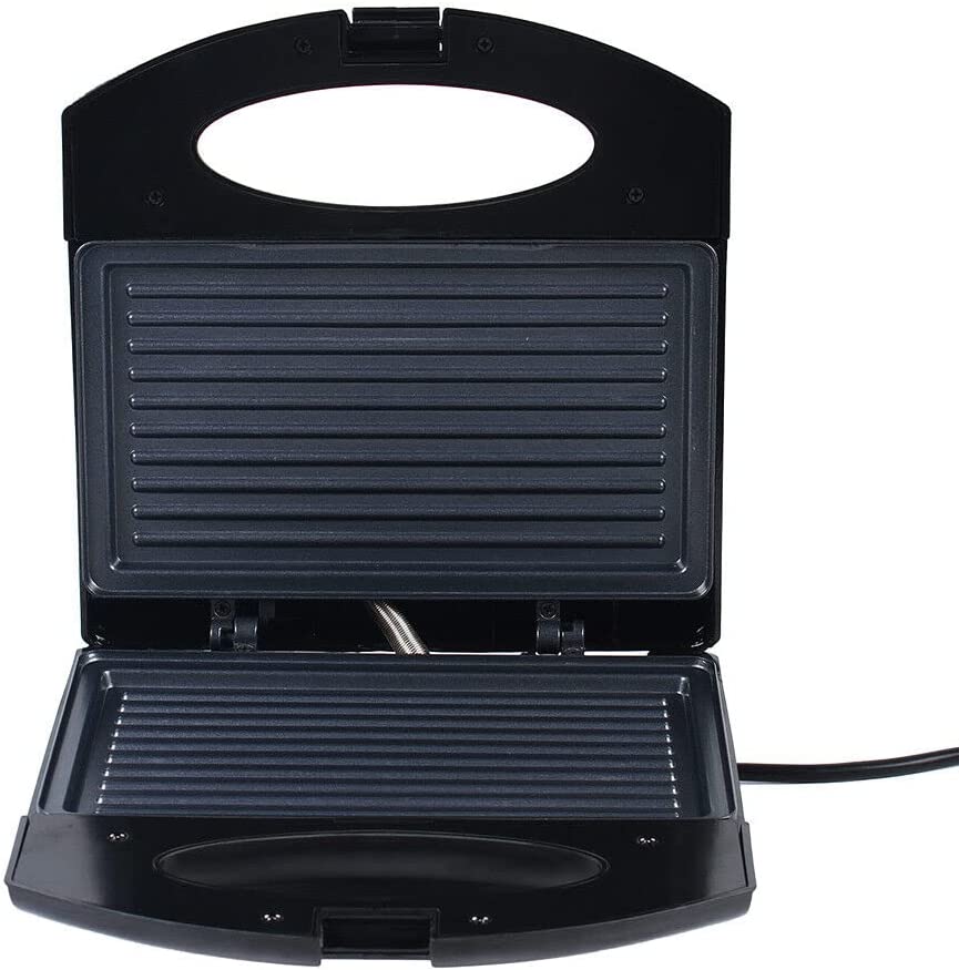 850 W Sandwich Toaster Electric Grill, Steak Machine, Electric Grill, Panini Maker, Table Grill, Steak and Panini Grill, Non-Stick Sandwich Make, for Sandwich Toasts, Steak Double-Sided Heating