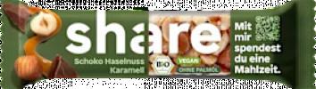 Nut bar, chocolate hazelnut caramel, 35 g