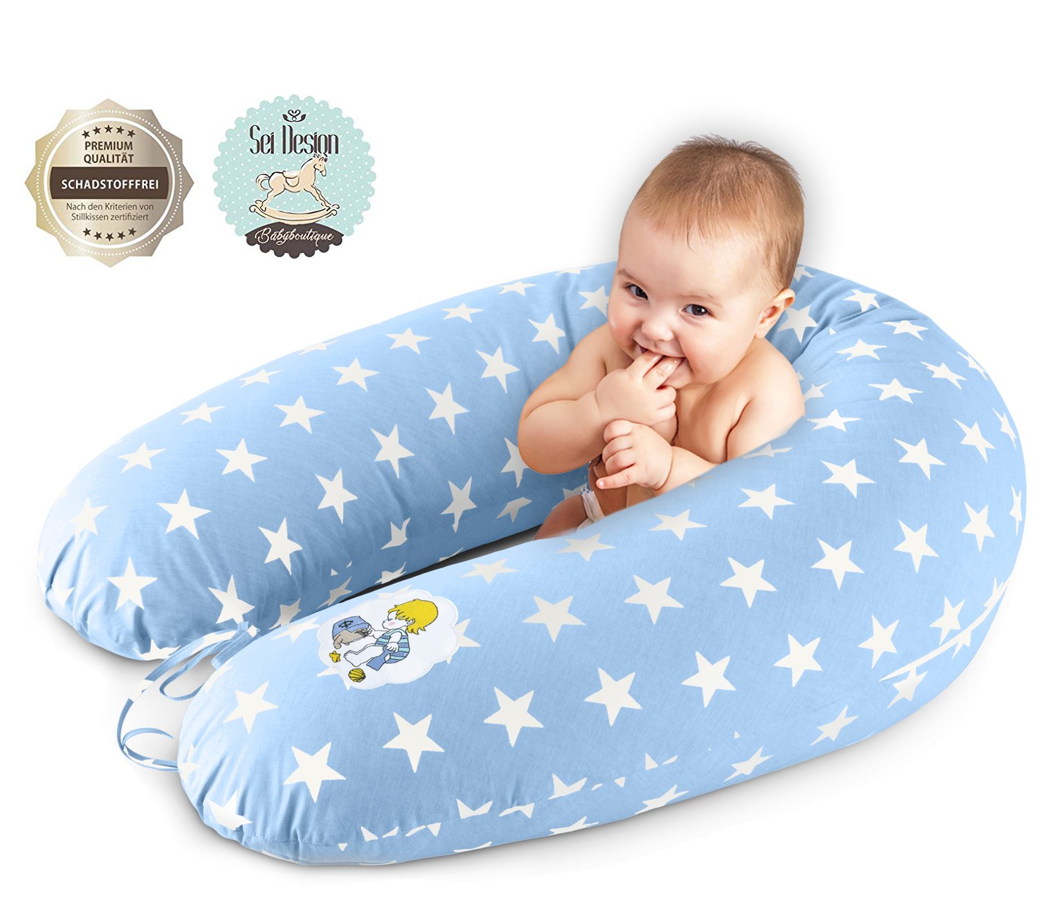 Sei Design Nursing Pillow Support Cushion Pregnancy Pillow Tested For Harmf