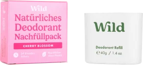 Wild Deodorant stick Cherry Blossom refill pack, 40 g