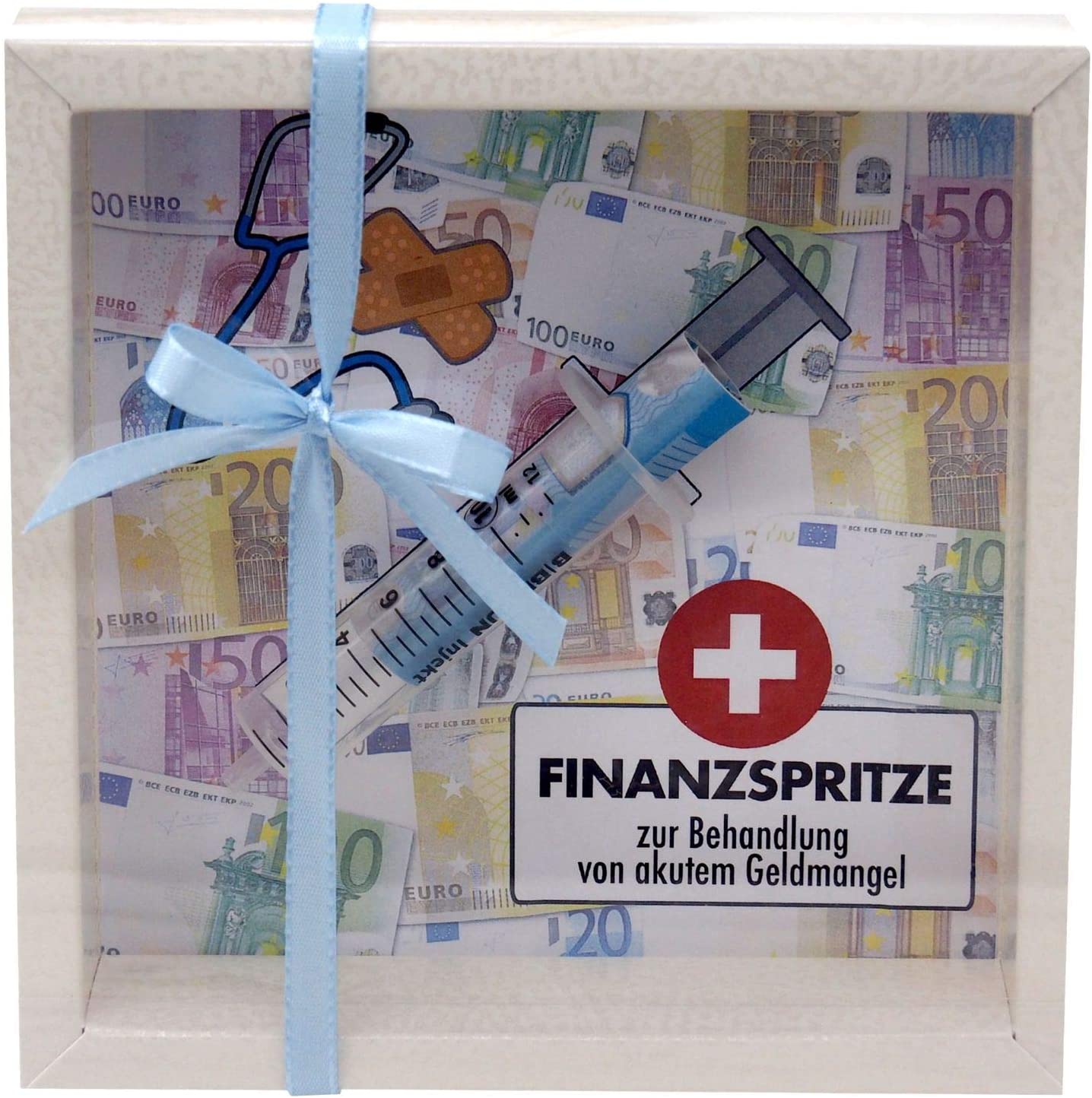 Magic Decoration Money Gift Wrapping Financial Syringe Money Grant Funny Vo