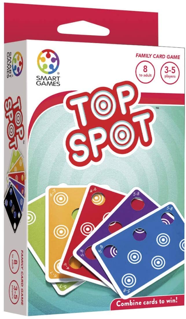 Smart Games Top Spot Multi-Player Card Game For Ages 6 And Above