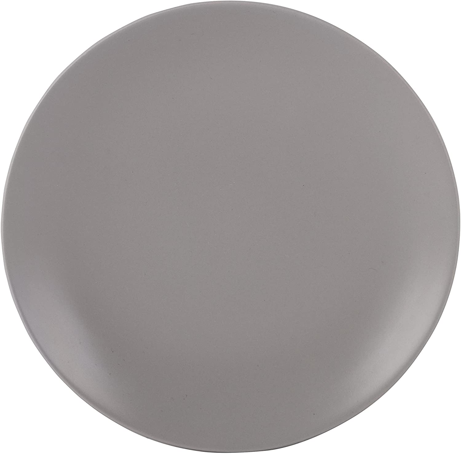 Mikasa Gourmet Round Ceramic Dinner Plate, Grey - 28cm
