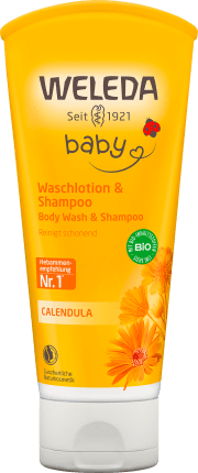 Weleda baby Washing lotion & Shampoo Calendula, 200 ml