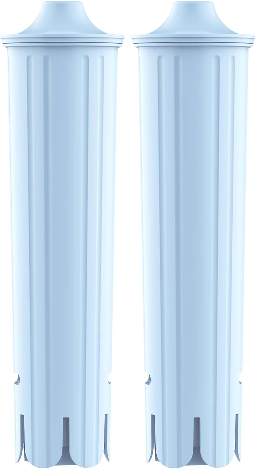 GLACIER FRESH Water Filter Compatible with Jura® Blue, Jura® 71312 Blue, Compatible with Smart E8/J8/E6/ENA4/Z6/EAN8/J6/S9, Pack of 2 Coffee Machine Filters 2P