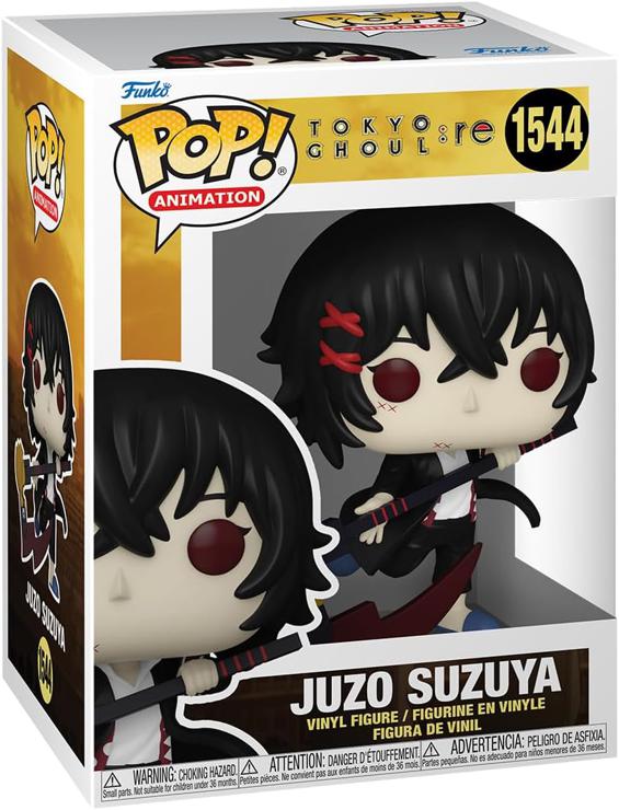 Funko Pop! Animation: Tokyo Ghoul: Re - Juzo Suzuya - Vinyl Collectible Figure - Gift Idea - Official Merchandise - Toys For Children and Adults - Anime Fans - Model Figure For Collectors