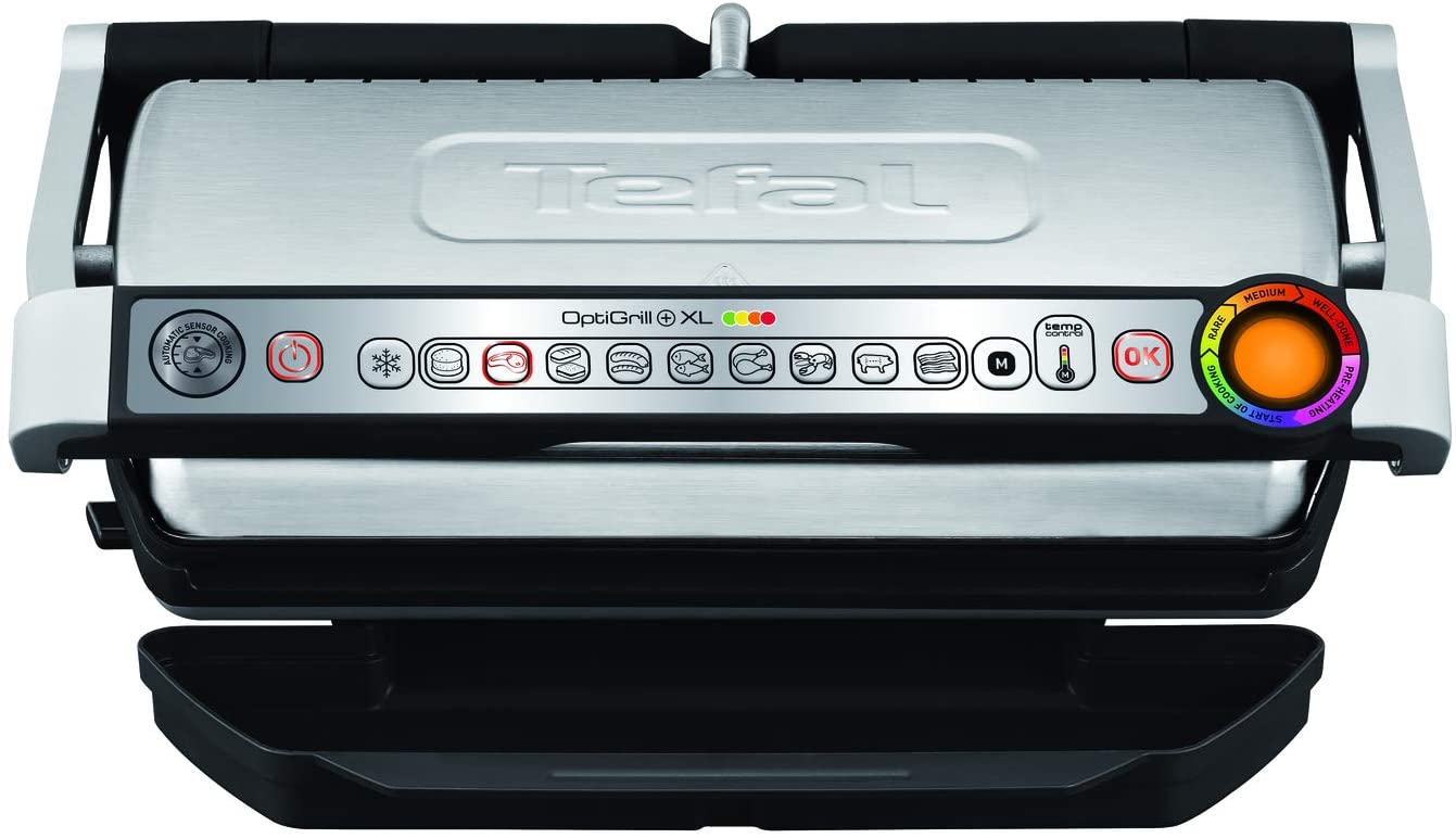Tefal GC 724D Contact Grill, Stainless Steel