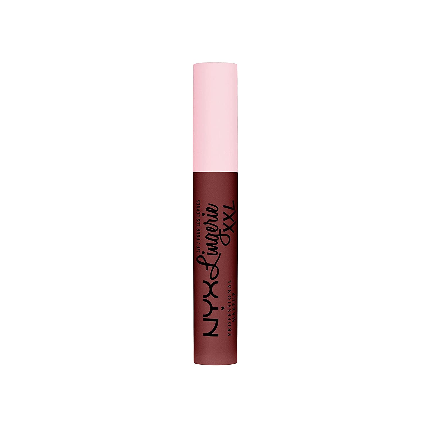 NYX Professional Makeup Lip Lingerie XXL, Liquid Lipstick for Long Hold, Vegan Formula, Deep Mesh, ‎deep