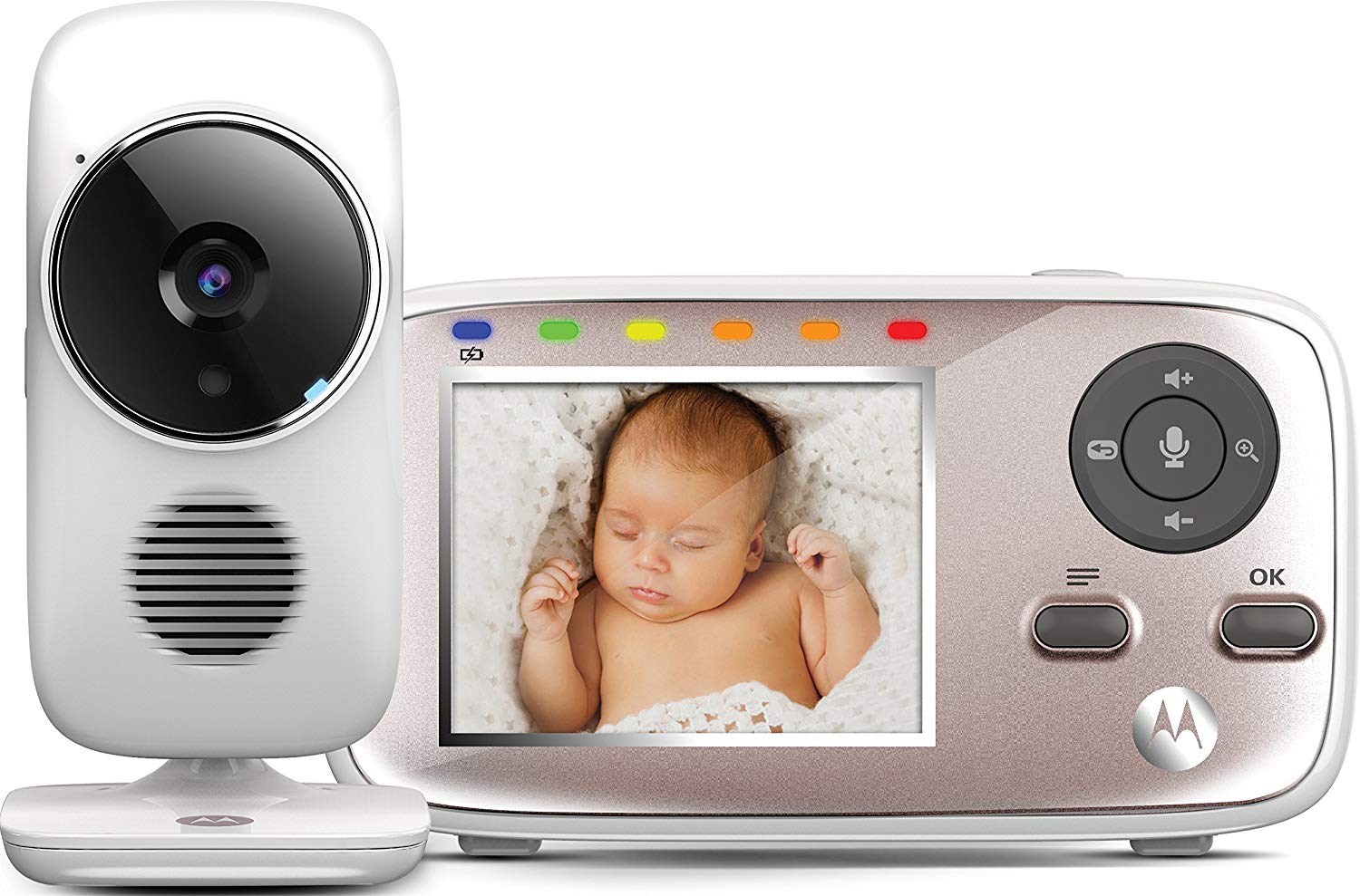 Motorola Baby MBP 667 Connect , WLAN Video Baby Monitor , Baby Monitoring Camera with 2.8\" Colour Display , 300 Meter Range