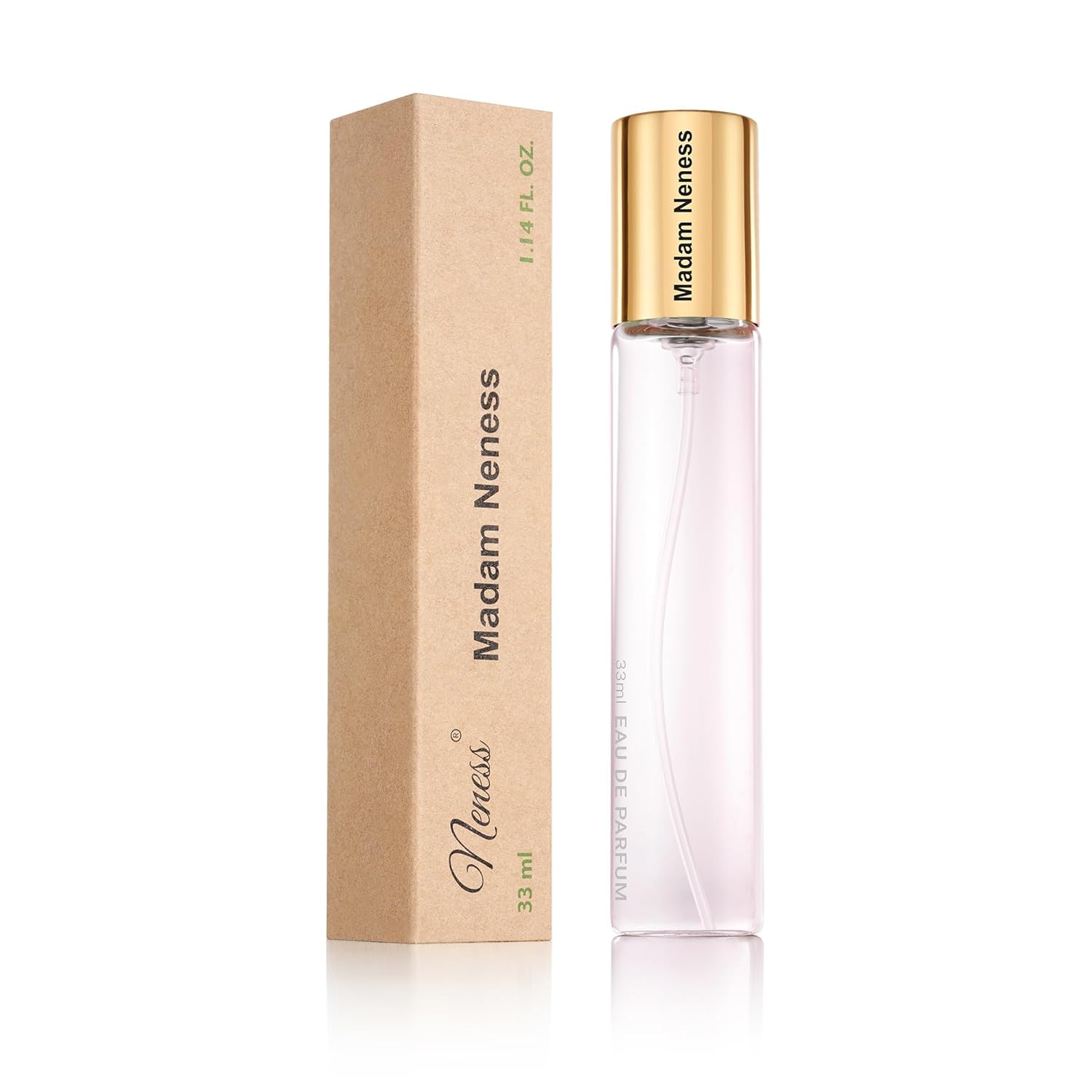NENESS Madam Eau de Parfum Fragrance for Women Timeless Elegance Subtly Sophisticated Long-Lasting Suitable for Everyday Use and Special Occasions 33 ml - Madam NenessN067. Madam Neness