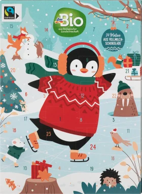 Advent calendar 2023, whole milk chocolate, 1 st