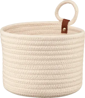 Dekorieren & Einrichten Basket for hanging, cream (18x13cm), 1 pc